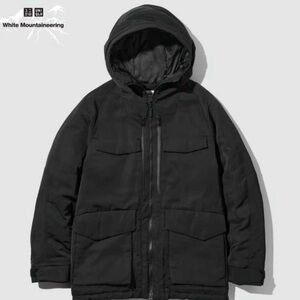 Uniqlo X White Mountain Engineering Hybrid Down Parka / Black / XL